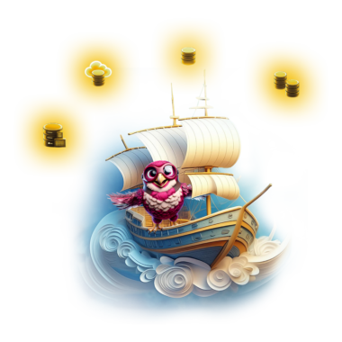Rapyd's Mascot - Fleet The Cloud Navigator