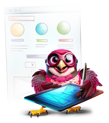 Rapyd Mascot - Fleet The Creative Curator