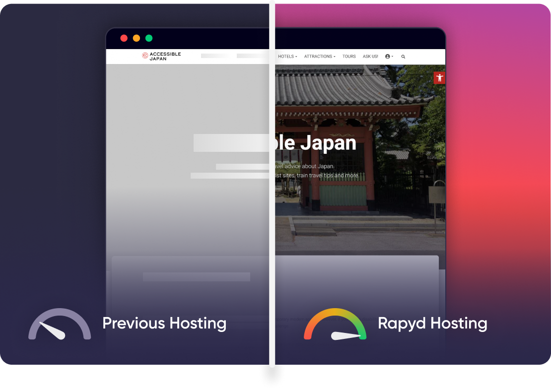 Comparison Image of Accessible Japan