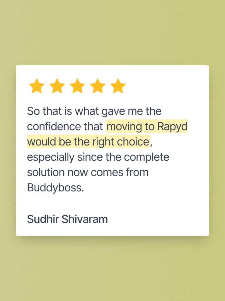 Customer Story of Sudhir Shivaram